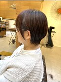 ミニショートボブ髪質改善