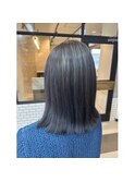 【EIGHT上尾】お客様スタイル_デザインカラー_ミディアム