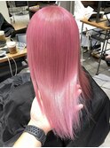 ハイトーンピンク/ピンクカラー/ダブルカラー/池袋