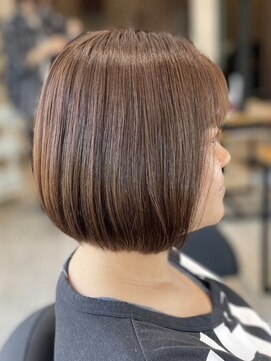 アトリエコア(Atelier Coa) ミルクティーピンクベージュカラーくびれヘアグレージュカラー