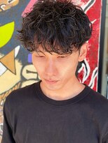 スウェル 船橋店(Swell)&nbsp;ダークアッシュ/アッシュブラック/カルマパーマ/ベリーショート