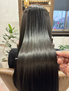 ベレッタ 枚方店(veretta.) 新成分トステアカラー　担当　小林/ストレートロング/抜け感