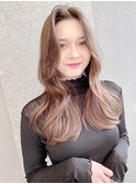 韓国風レイヤーカット顔周り×髪質改善縮毛矯正[銀座]