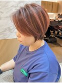 イメチェン前髪こなれミディショート髪質改善【工藤昴】錦糸町