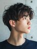 【men's限定】ダメージレスパーマ＋カット