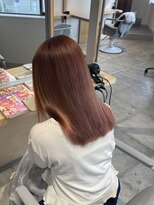 エクリュ(ecru) bleach × pink beige