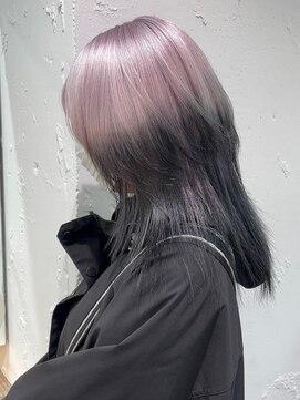 ベレーザ 渋谷(BELEZA) 11590ニュアンスカラーウルフカットツートンカラー