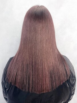 アイティーバイアルバム 松戸店(IT by ALBUM) メルティカラー似合わせカットマロンベージュ_ba500271