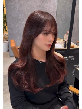 アリーズ(ALLYS) レイヤーカット×Bordeaux♪寺西