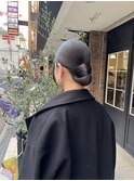 ヘアセット タイトヘアアレンジ