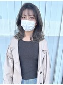 くびれミディアム×コントラストハイライト