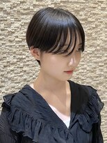 ピークアブー 原宿ハラカド(PEEK-A-BOO) 大人綺麗な マニッシュ 丸みショート 小顔