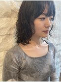 レイヤーカット/パーマ/ウエーブパーマ