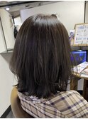 ミディアム×くびレイヤーカット【カミケン方木田店】