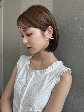 ロンドフルール 大宮東口(Lond fleur) イメチェン外ハネボブ美髪×ブリーチなしレイヤー韓国[大宮]