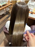 自然髪質改善ストレート
