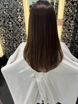 エアー 銀座タワー(AIR) 自然な艶感ストレートロング
