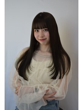 シーエスメイドバイシャチュー 栄店(CS made by SHACHU) ナチュラルレイヤー/レイヤーカット/オリーブ