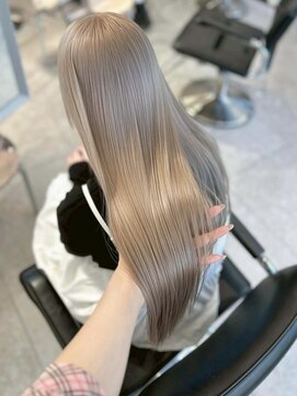 ペレ 梅田(PELE) くびれヘア／アプリコットオレンジ/夏のヘアアレンジ/梅田