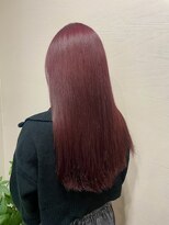 ベースヘアーデザイン(BASE HAIR DESIGN)&nbsp;ピンク ケアブリーチ レディース 宇都宮