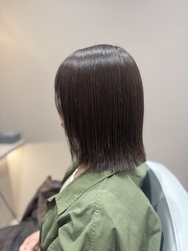 テラバイルヴェール 各務原(TERRA by LeVert) 切りっぱなしボブ