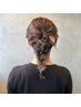 ゆるふわヘアアレンジ(手ぶらでもOK!きらきら金箔付き◎)