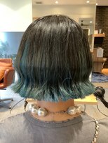 リベア トウキョウ 東大島店(Rever Tokyo)&nbsp;ボブ/ハイライト/ブルー/白髪染[東大島/東大島駅]