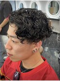 ツイストスパイラル,濡れ感,束感,ワイルドパーマ,時短セット