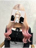デザインカラー/ハイトーン/ブリーチ/ホワイトブロンド/渋谷