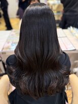 ロンド フィーユ(Lond fille)&nbsp;◇オリーブグレー韓国風巻きレイヤーカットマロンベージュ銀座