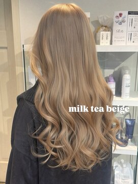 ベレーザ 渋谷(BELEZA) 17736ダークブラウン韓国ワンホンレイヤーミルクティーブロンド