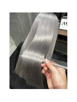 オルズ 渋谷(ALLZ) グレーケアブリーチハイトーンカラー髪質改善トリートメント