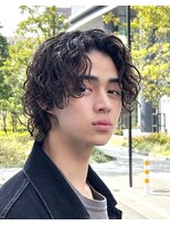 アストラ(ASTRA)&nbsp;MEN’S HAIR/波巻きツイストスパイラル/リバースセンターパート