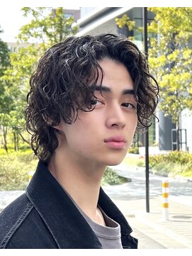 アストラ(ASTRA) MEN’S HAIR/波巻きツイストスパイラル/リバースセンターパート