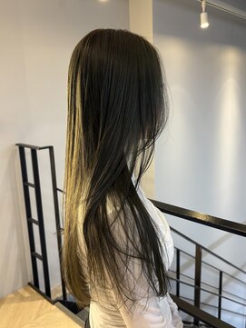 ヌープヘアーアイス(NUUP.hair ici) ★ブリーチなしダブルカラーオリーブグリーンオリーブグレージュ