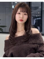 ゴウトゥデイ 横須賀店(GO TODAY)&nbsp;ロングレイヤー / ラベンダーブラウン
