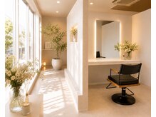 ウェンザヘアー(wen. THE HAIR)の雰囲気(半個室空間で、うねり・広がりのお悩みも改善いたします☆)