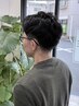 【炭酸泉使用!】メンズカット+スタイリング