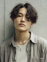 ダブルアール(RR MEN'S SALON)&nbsp;波巻きツイストスパイラル/リバースセンターパート/由比ヶ浜