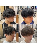 モク 上野(mok)&nbsp;メンズツイストスパイラルパーマ