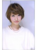 大人ショートボブ♪毎朝、楽にセットしましょう☆