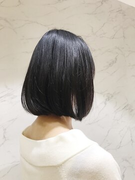 パティオン(PATIONN) 縮毛矯正トリートメント×ワンレンボブ