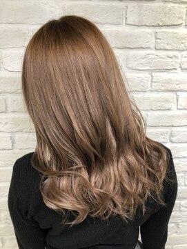 アンククロス 表参道(ANKH CROSS) 【ブリーチカラー】ベージュスタイル