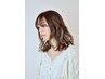 カット+プレミアム透明感カラー+スチームトリートメント￥13,500