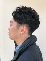 エルティーブ(elteeb)&nbsp;ツーブロックパーマスタイル【秋田駅】