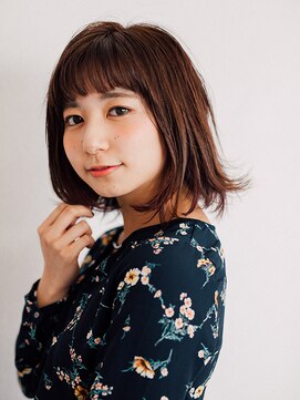 フローラビューティーヘアー(Flora Beauty Hair) ショートバング×外はね/20代/30代/40代/50代/岡山/表町
