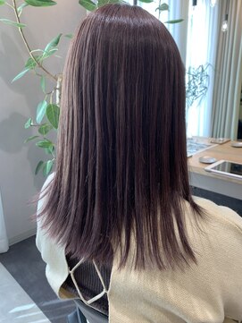 ハブ(hub) lavender  beige