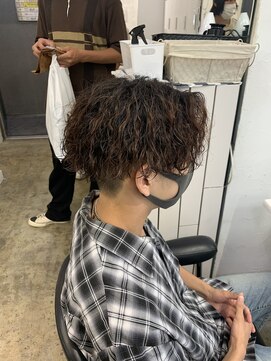 メンズ サロン ドット トウキョウ 町田店(men's salon dot. tokyo) 【小柳裕夢】ツイストスパイラルセンターパート