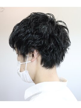 ウィスカーヘアー(whisker hair) ニュアンスパーマ