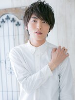 モッズヘアメン 札幌月寒店(mod's hair men)&nbsp;≪mod's men≫厚めバングが新鮮！黒髪スマートマッシュd